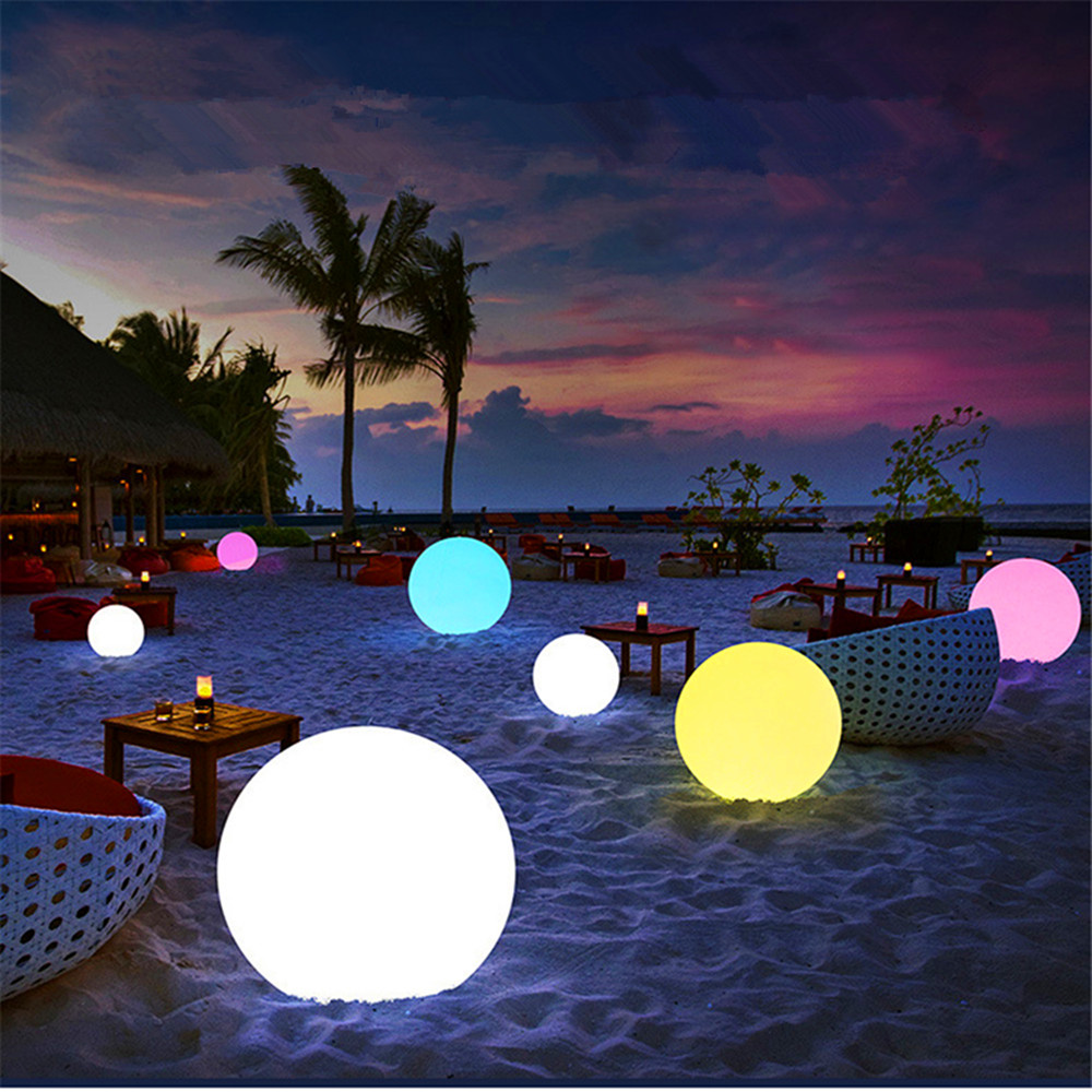 Lighting Decoration Ideas - Rechargeable LED Glowing Ball Light for