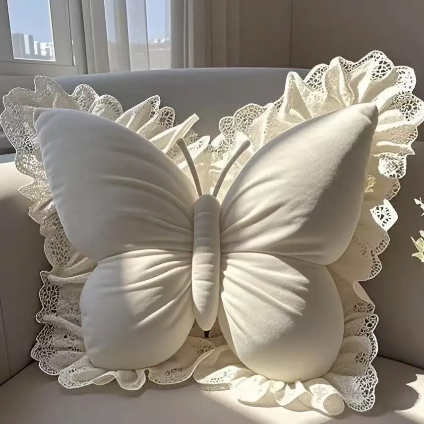 Lighting Mcqueen Bedroom Decor - Princess Butterfly Office Pillow Living Room
