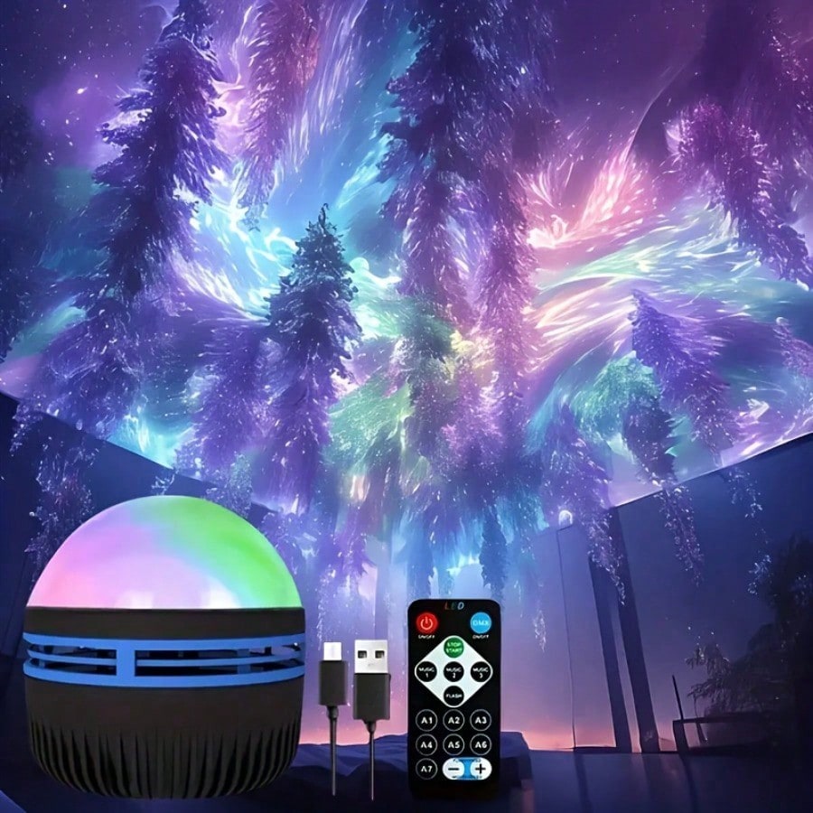 Lighting Decoration Ideas - 1 Pack Night Light Projector, LED