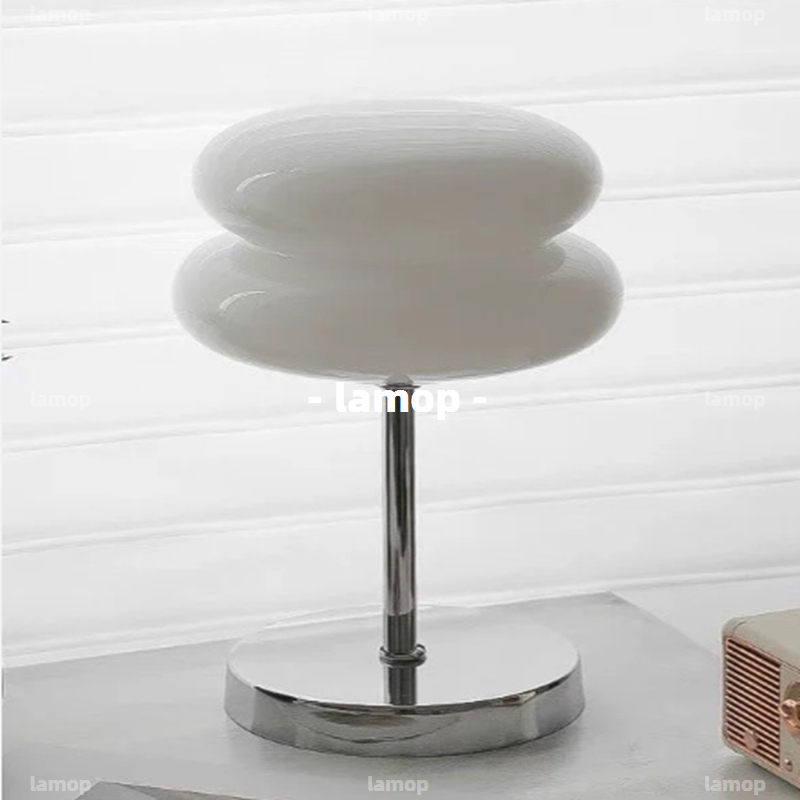 Bauhaus Cream‑Globe Table Lamp - огляд і ціна Decor Lighting Lamps
