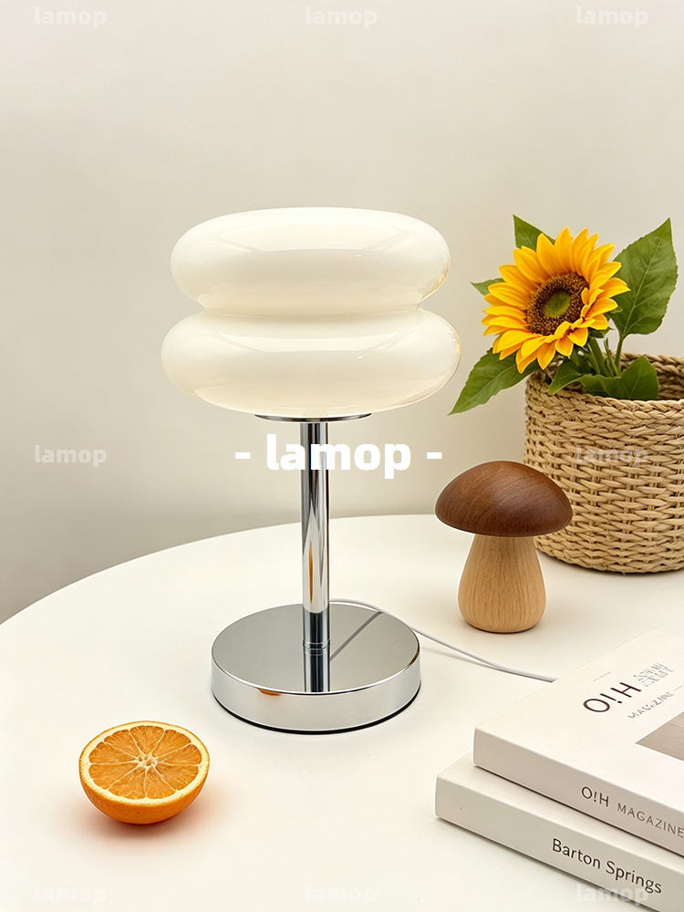 Bauhaus Cream‑Globe Table Lamp - огляд і ціна Decor Lighting Lamps