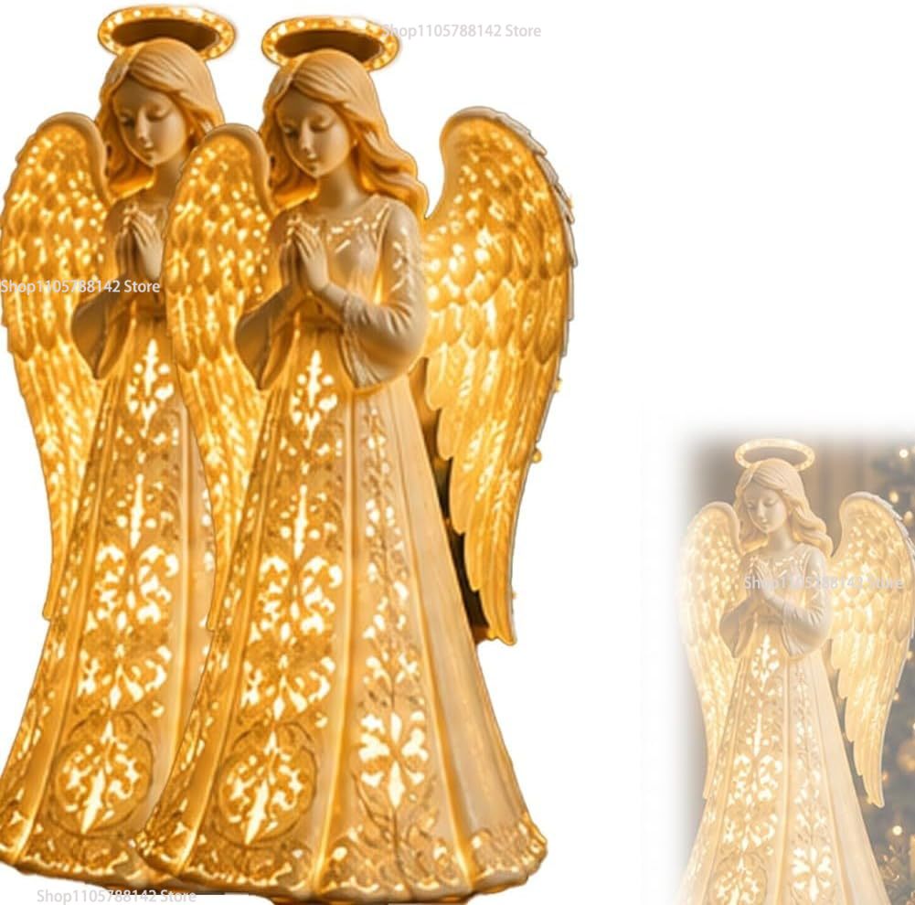 Christmas Angel Blessing Wall  - огляд і ціна Lighting Christmas Decor