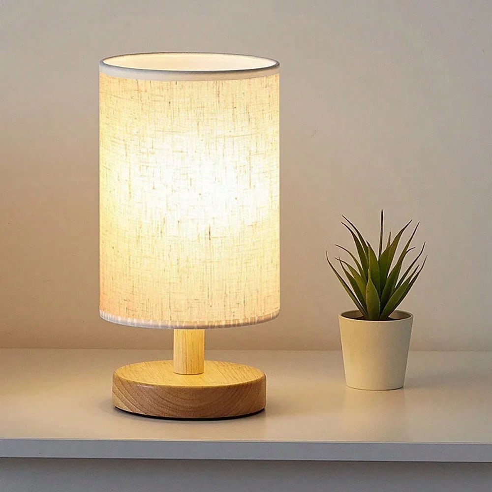 Modern Nordic Wooden And Fabri - огляд і ціна Decor Lighting Lamps