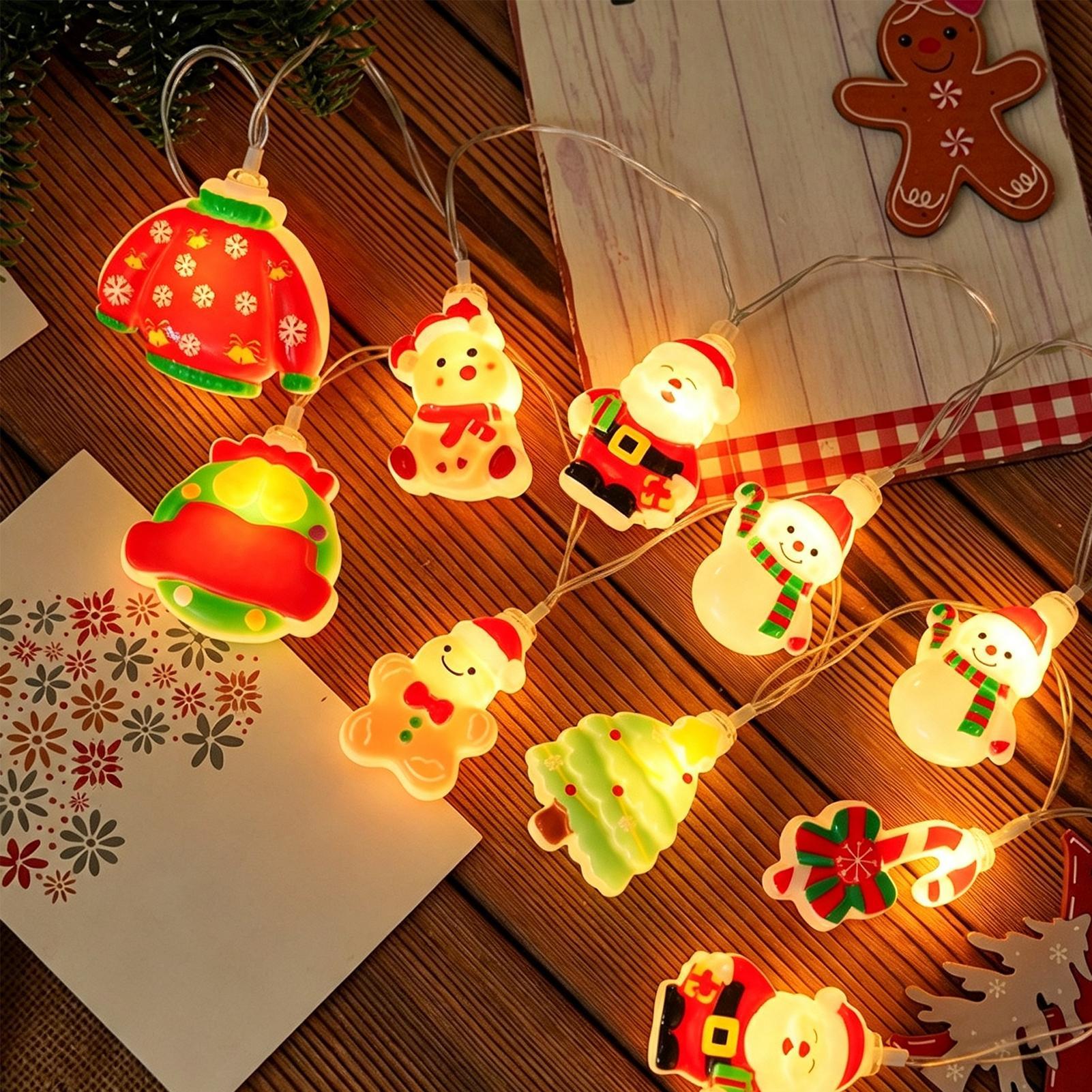 Santa Claus String Light LED S - огляд і ціна Lighting Christmas Decor