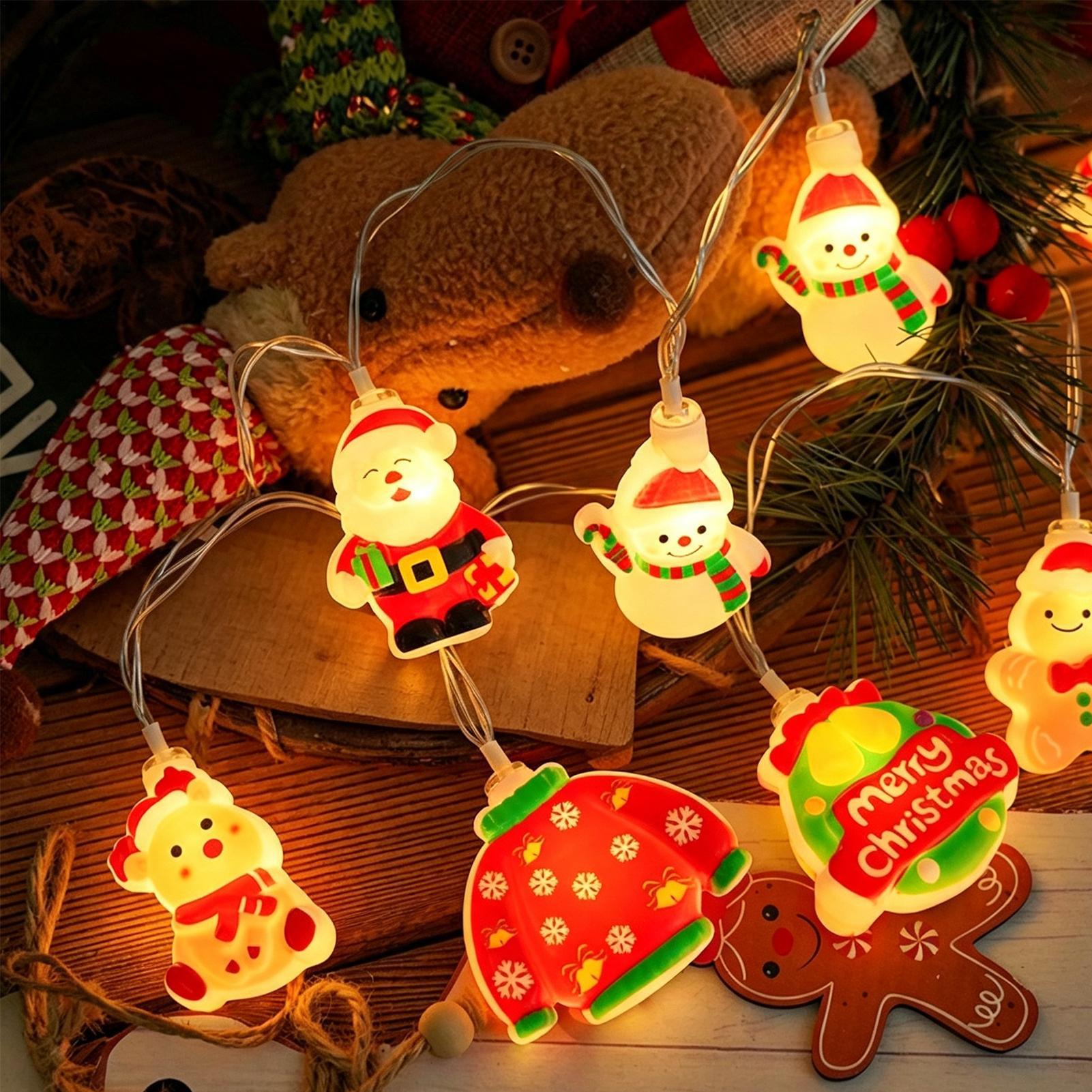Santa Claus String Light LED S - огляд і ціна Lighting Christmas Decor