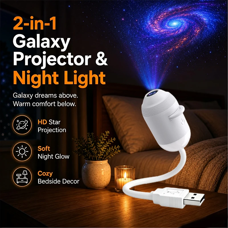 2-in-1 New USB Galaxy Star Pro - огляд і ціна Lighting Mcqueen Bedroom Decor